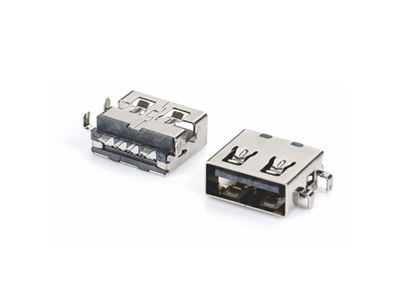 USB20AF前插后貼沉板1.1 1.9 大電流3A 5A