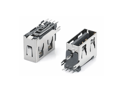 USB2.0AF90度側(cè)插大電流3A 5A