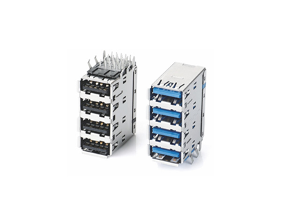 USB3.0AF 四層DIP彎腳