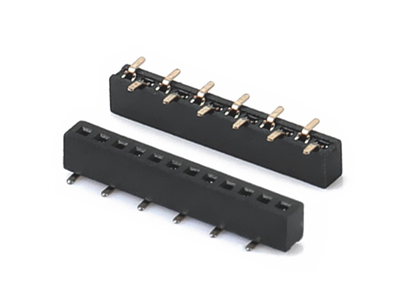 1.0mm 2.0H 單排錯位 SMT（1-50Pin）