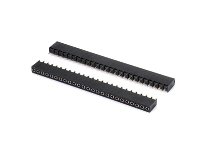 2.54mm 6.8H 單排180° DIP(1-40Pin)