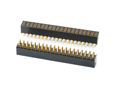 2.54mm 6.8H 雙排180° DIP(2-40Pin)