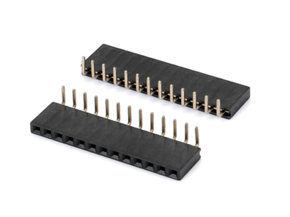2.54mm 8.5H 單排90° DIP(1-40Pin)