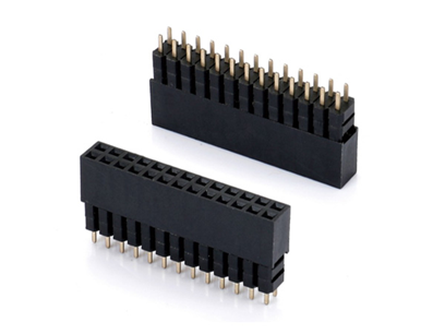 2.54mm 8.5H 雙排加高180° DIP(2-40Pin)