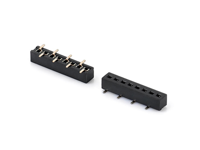 1.27mm 3.4H 單排錯位 SMT（1-50Pin）